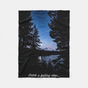 Mt Hood bij Lost Lake Fleece Blanket Deken