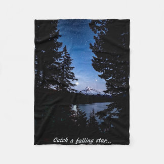 Mt Hood bij Lost Lake Fleece Blanket Deken