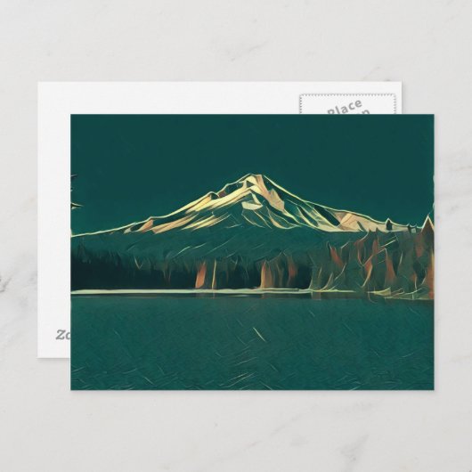 Mt. Hood Briefkaart (Voorkant / Achterkant)
