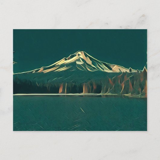 Mt. Hood Briefkaart (Voorkant)