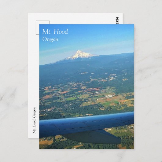 Mt. Hood, Briefkaart van Oregon (Voorkant / Achterkant)