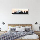 Mt. Hood Canvasprint Canvas Afdruk (Insitu (Slaapkamer))