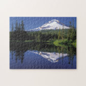 Mt. Hood en een spiegelmeer Legpuzzel (Horizontaal)