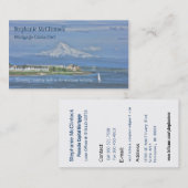 Mt Hood, Hypotheek... Visitekaartje (Voorkant / Achterkant)