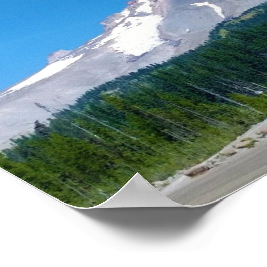 Mt. Hood in Summer, Oregon Poster (Hoek)