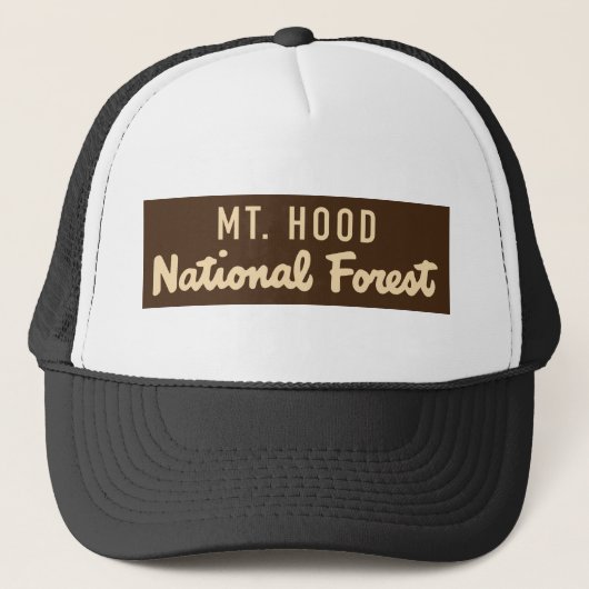 Mt. Hood National Forest Trucker Pet (Voorkant)