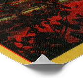 Mt. Hood op zonsopgang bij het Lost Lake, Oregon Poster (Hoek)