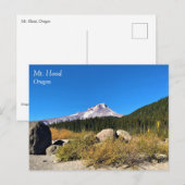 Mt. Hood, Oregon ansichtkaart Briefkaart (Voorkant / Achterkant)