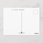 Mt Hood | Oregon Briefkaart (Achterkant)