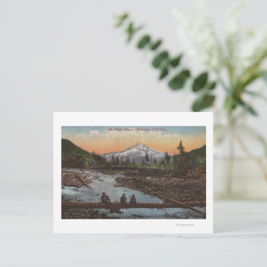 Mt. Hood, Oregon Briefkaart (Staand voorkant)