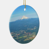 Mt. Hood, Oregon Keramisch Ornament (Rechts)