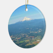 Mt. Hood, Oregon Keramisch Ornament (Links)