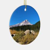 Mt. Hood, Oregon Keramisch Ornament (Rechts)