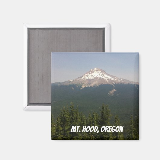 Mt Hood, Oregon Magneet (Voorkant / Achterkant)