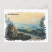 Mt Hood Oregon Original Prints Dolores Egger Briefkaart (Voorkant)
