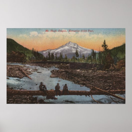 Mt. Hood, Oregon Poster (Voorkant)