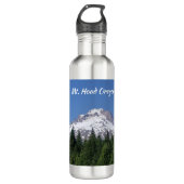 Mt. Hood Oregon RVS Waterfles (Voorkant)