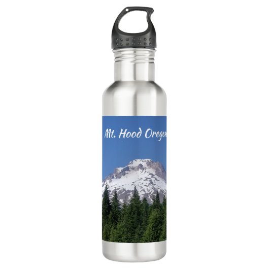 Mt. Hood Oregon RVS Waterfles Waterfles (Voorkant)