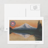 Mt. Hood, Oregon - San Francisco naar Portland Briefkaart (Voorkant / Achterkant)