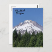 Mt. Hood Oregon Ski Bowl Briefkaart (Voorkant / Achterkant)