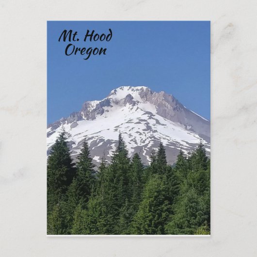 Mt. Hood Oregon Ski Bowl Briefkaart (Voorkant)