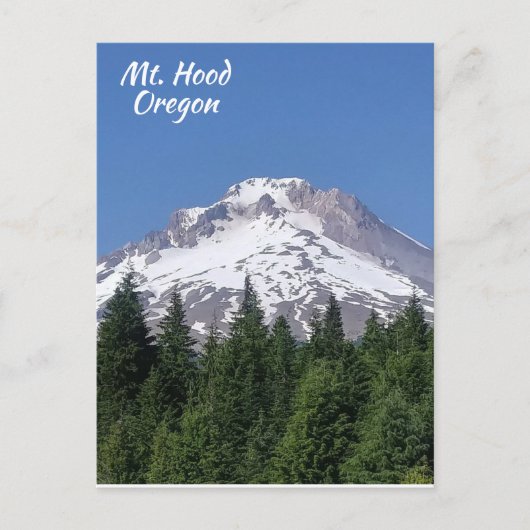 Mt. Hood Oregon Ski Bowl Briefkaart (Voorkant)