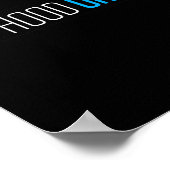 Mt. Hood Oregon Snowboard Box Type Poster (Hoek)