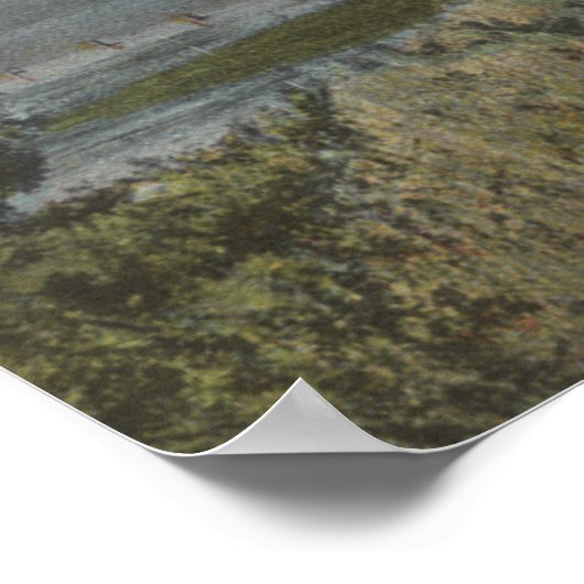 Mt. Hood, Oregon - Uitzicht Berg uit Hood 2 Poster (Hoek)