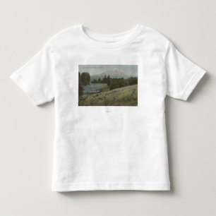 Mt. Hood, Oregon - Uitzicht van Berg uit Hood Kinder Shirts
