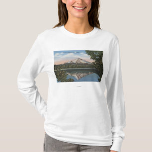 Mt. Hood, Oregon - Uitzicht van bergen uit het ver T-shirt