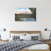 Mt. Hood, Oregon - Uitzicht van bergen van 2 Canvas Afdruk (Insitu (Slaapkamer))