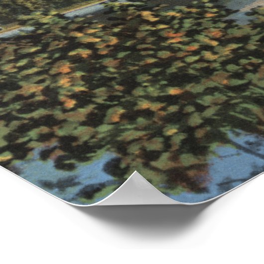 Mt. Hood, Oregon - Uitzicht van bergen van 2 Poster (Hoek)