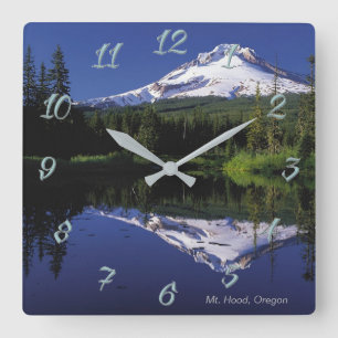Mt. Hood, Oregon Vierkante Klok