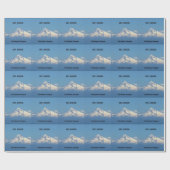 Mt. Hood, Portland, Oregon Cadeaupapier (Vlak)