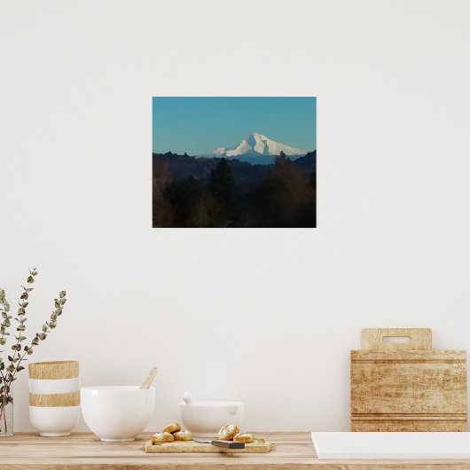 Mt. Hood Poster (Keuken)