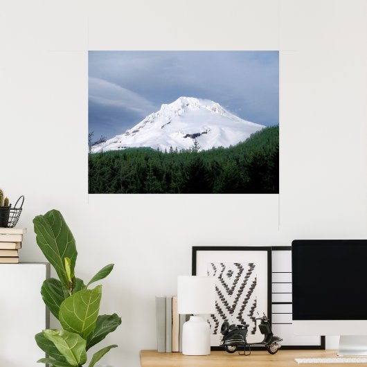 Mt. Hood Poster (Thuiskantoor)