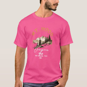 Mt. Hood Retro Kleding - Mt. Hood Souvenir T-shirt