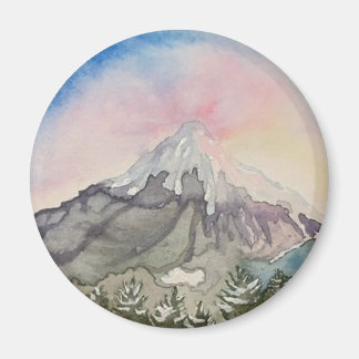 Mt. Hood Sunrise Magnet