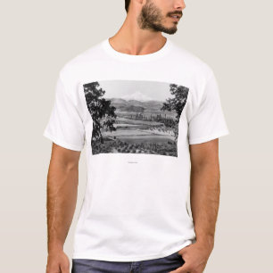 Mt. Hood uit de Hood River Valley-foto T-shirt