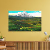 Mt. Hood uit de Hood River ValleyHood, OF Canvas Afdruk (Insitu (Woonkamer))