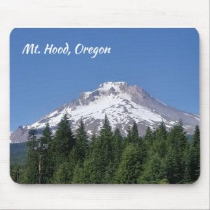 Mt. Hood uit de Muismat van de berg Hood Ski Bowl