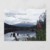 Mt. Hood uit het Trilliummeer Briefkaart (Voorkant)