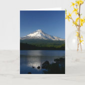 Mt. Hood uit het Trilliummeer Kaart (Gele Bloem)
