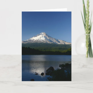 Mt. Hood uit het Trilliummeer Kaart