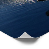 Mt. Hood uit het Trilliummeer Poster (Hoek)