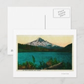 Mt. Hood uit Lost Lake, ORMt. Hout, OF Briefkaart (Voorkant / Achterkant)