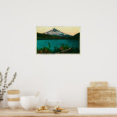 Mt. Hood uit Lost Lake, ORMt. Hout, OF Poster (Keuken)