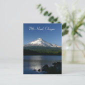 Mt Hood uit Trillium Lake Briefkaart (Staand voorkant)