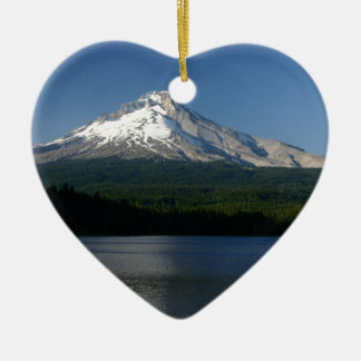 Mt Hood uit Trillium Lake Keramisch Ornament