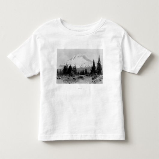 Mt. Hood Uitzicht uit Camp Foto van de regering Kinder Shirts (Voorkant)